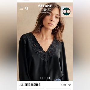 Sezane Juliette Blouse
